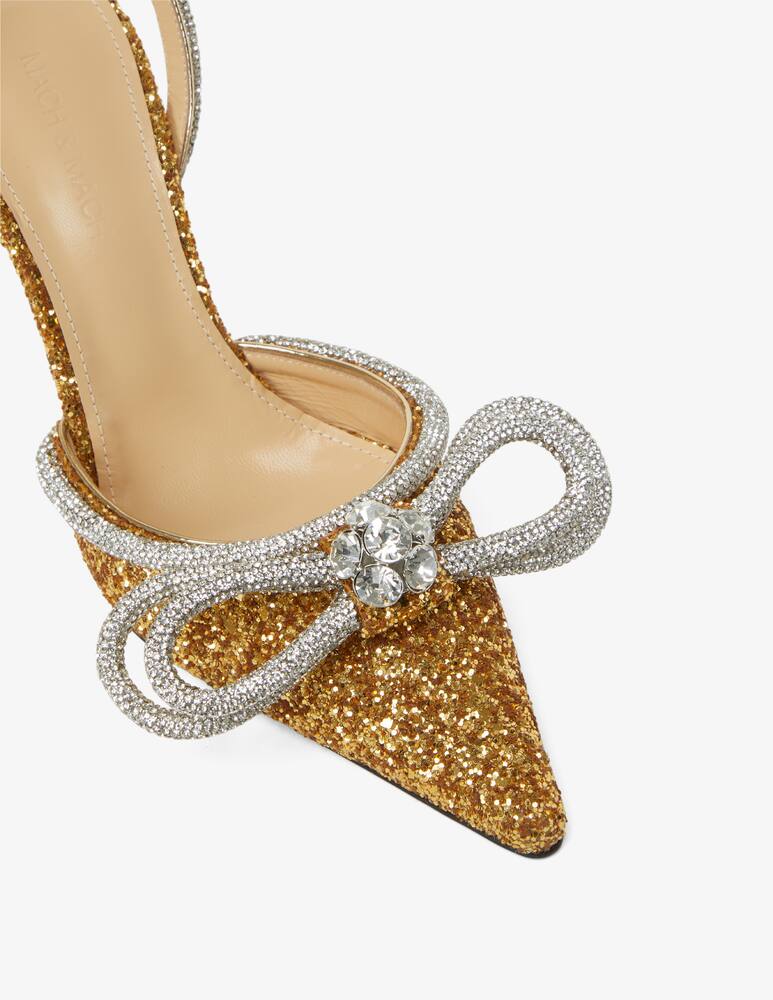 rinascente Mach & Mach Sandali glitter con cinturino Double Bow
