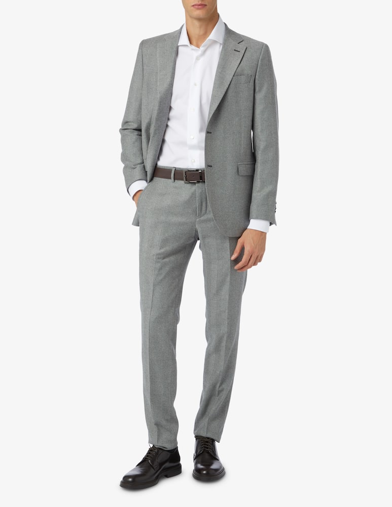 Barba Napoli Slim popeline shirt - picture 2 Barba Napoli Slim popeline shirt - picture 2