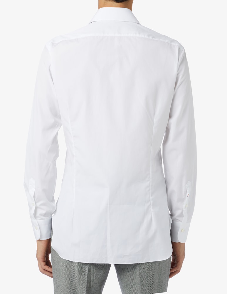 Barba Napoli Slim popeline shirt - picture 3 Barba Napoli Slim popeline shirt - picture 3