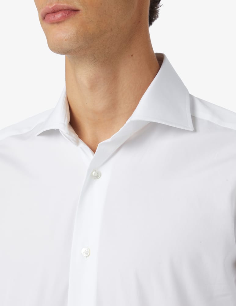 Barba Napoli Slim popeline shirt - picture 4 Barba Napoli Slim popeline shirt - picture 4
