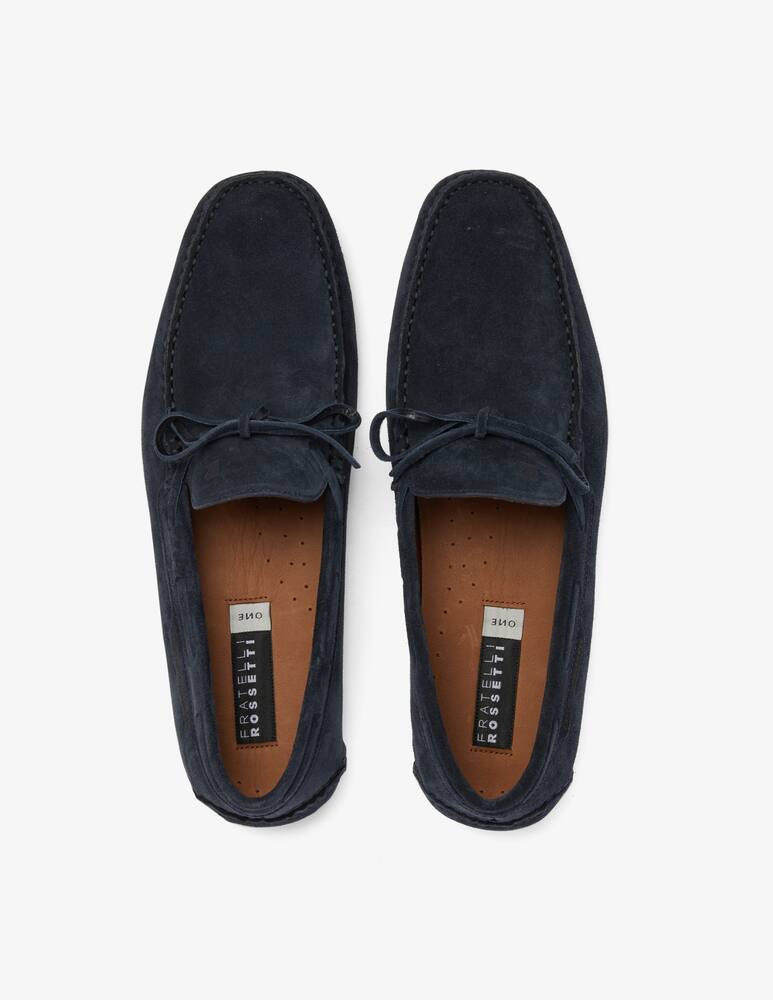 rinascente Fratelli Rossetti Scarpe driver in suede con laccetti 