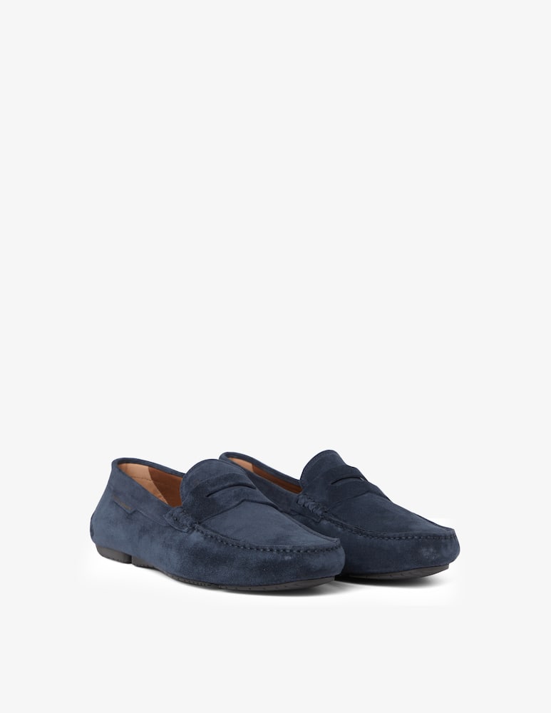 rinascente Fratelli Rossetti Driver suede shoes 