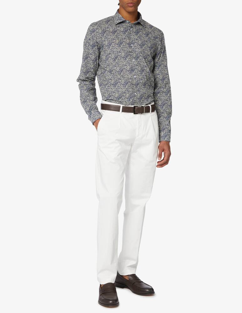 rinascente Manuel Ritz Cotton and linen shirt 