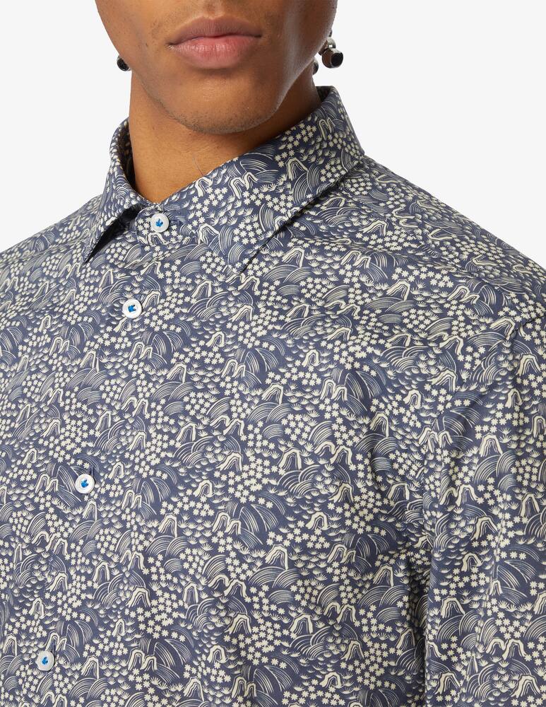 rinascente Manuel Ritz Cotton and linen shirt 