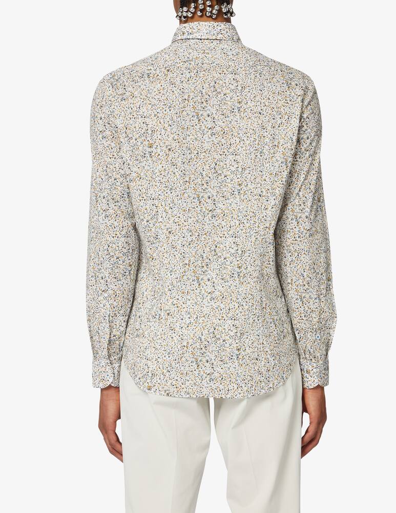 rinascente Manuel Ritz Camicia lavata in cotone e lino 