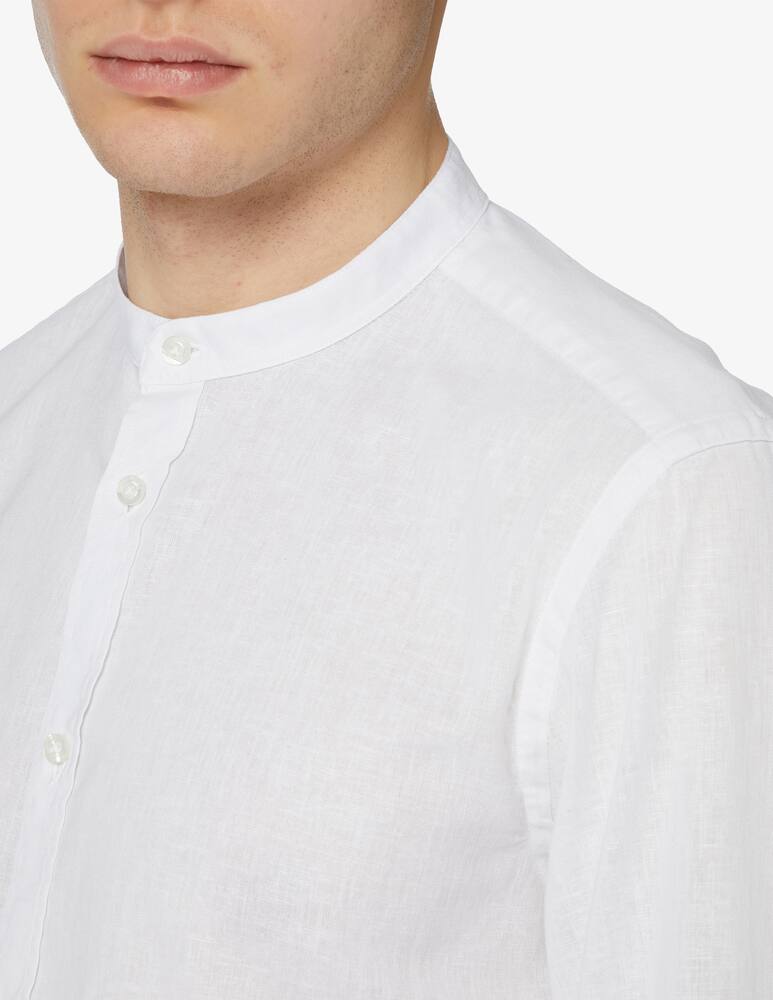 rinascente Manuel Ritz Camicia lavata in cotone e lino 