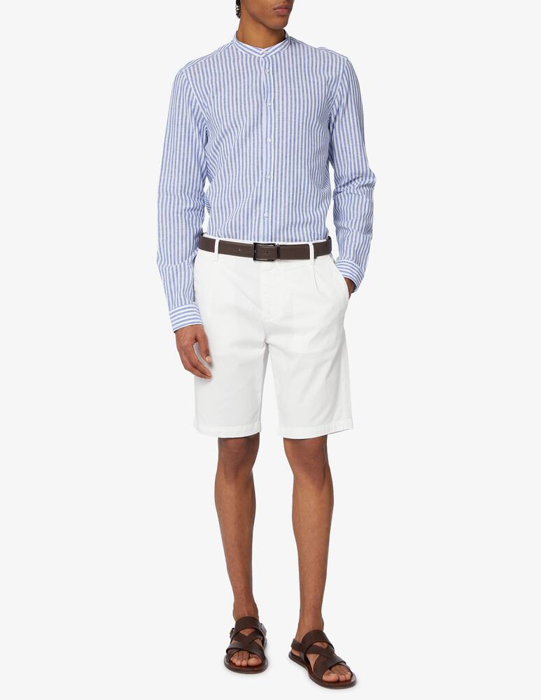 rinascente Manuel Ritz Cotton and linen shirt 