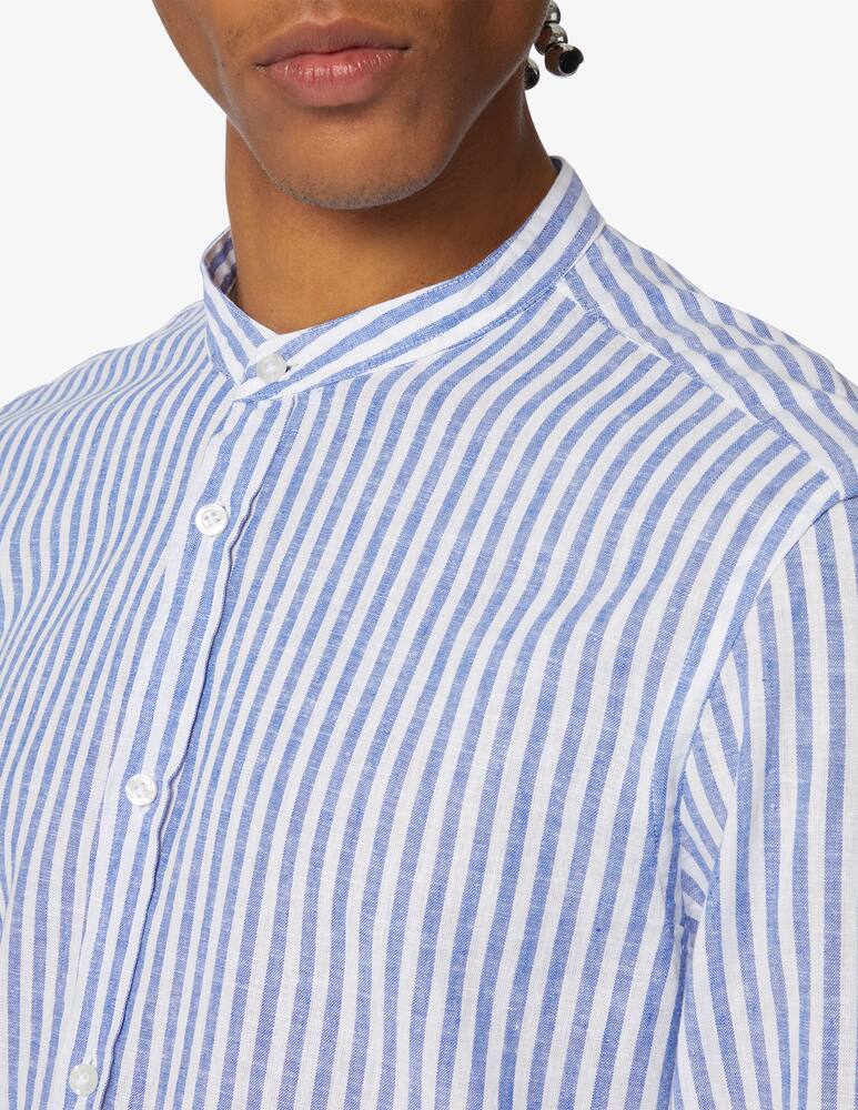 rinascente Manuel Ritz Cotton and linen shirt 