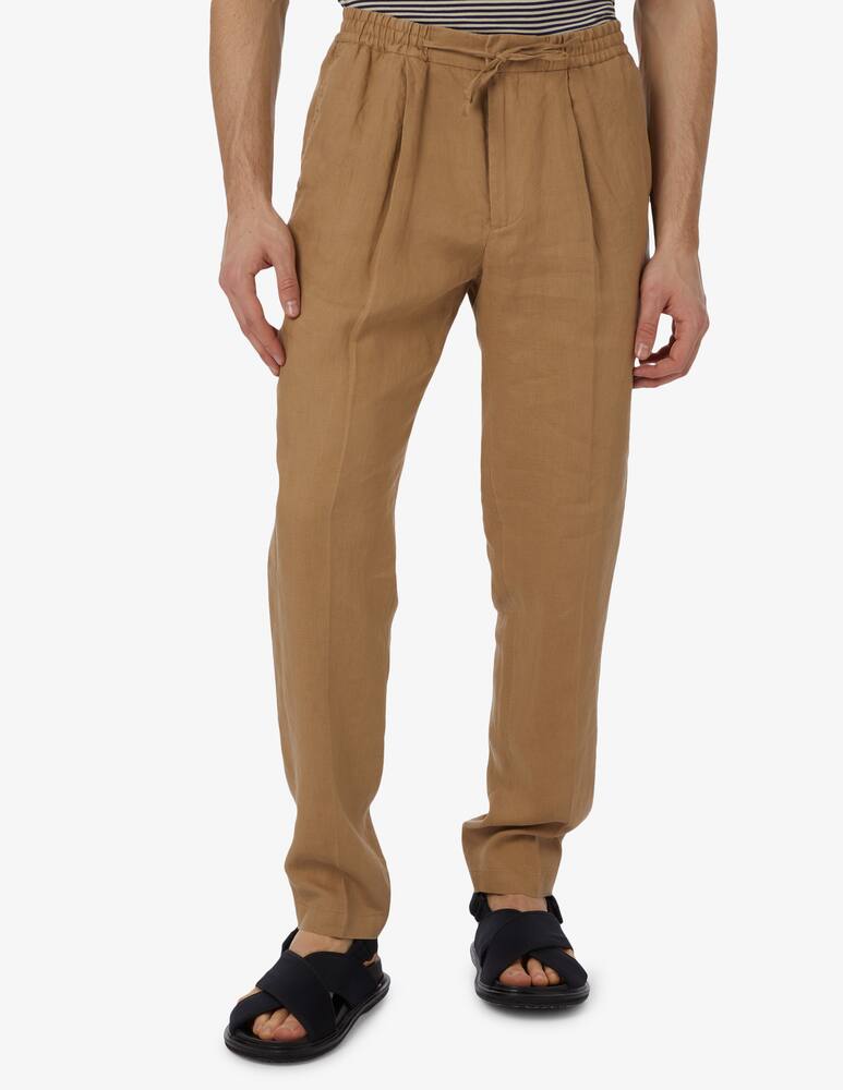 rinascente Manuel Ritz Lino washed trousers 