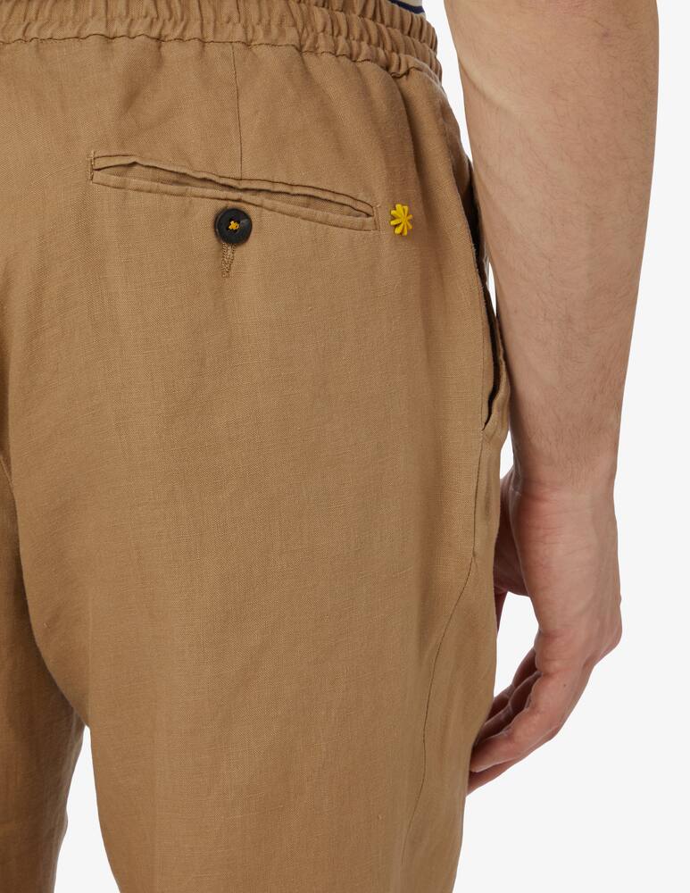 rinascente Manuel Ritz Lino washed trousers 