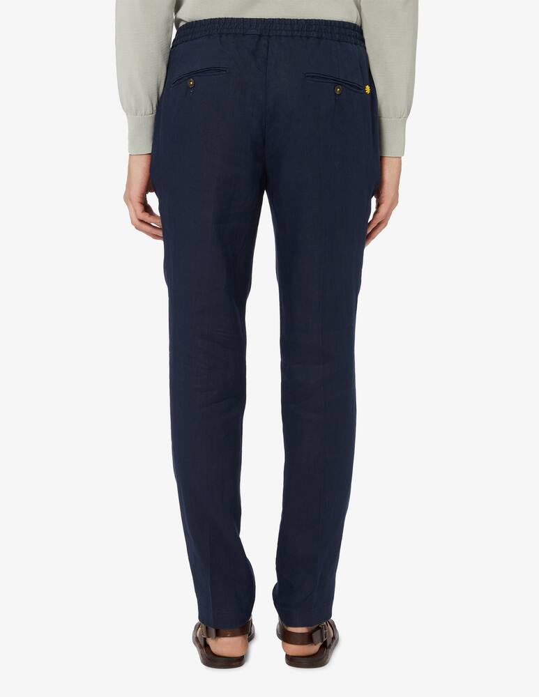 rinascente Manuel Ritz Lino washed trousers 