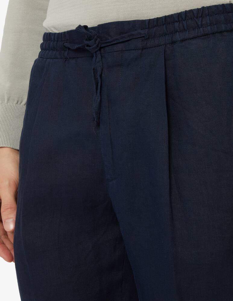 rinascente Manuel Ritz Lino washed trousers 