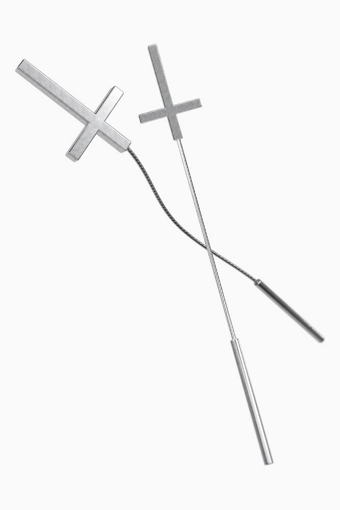 rinascente LAG World Cross Nunchaku Earring