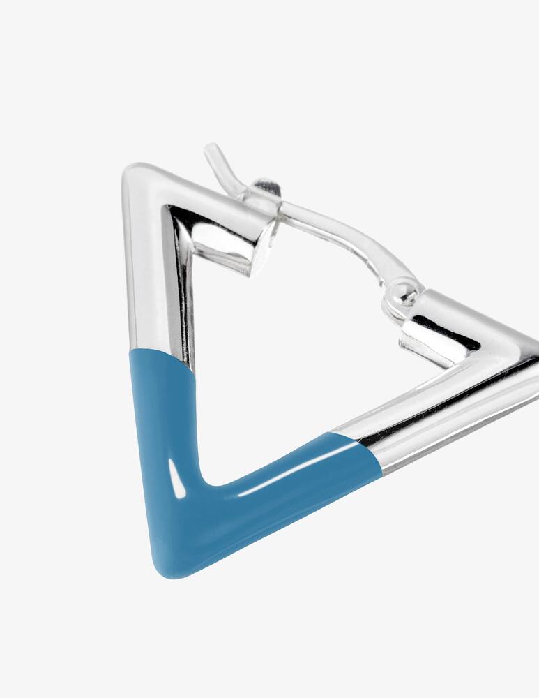 rinascente LAG World Lil Triangle earring enameled