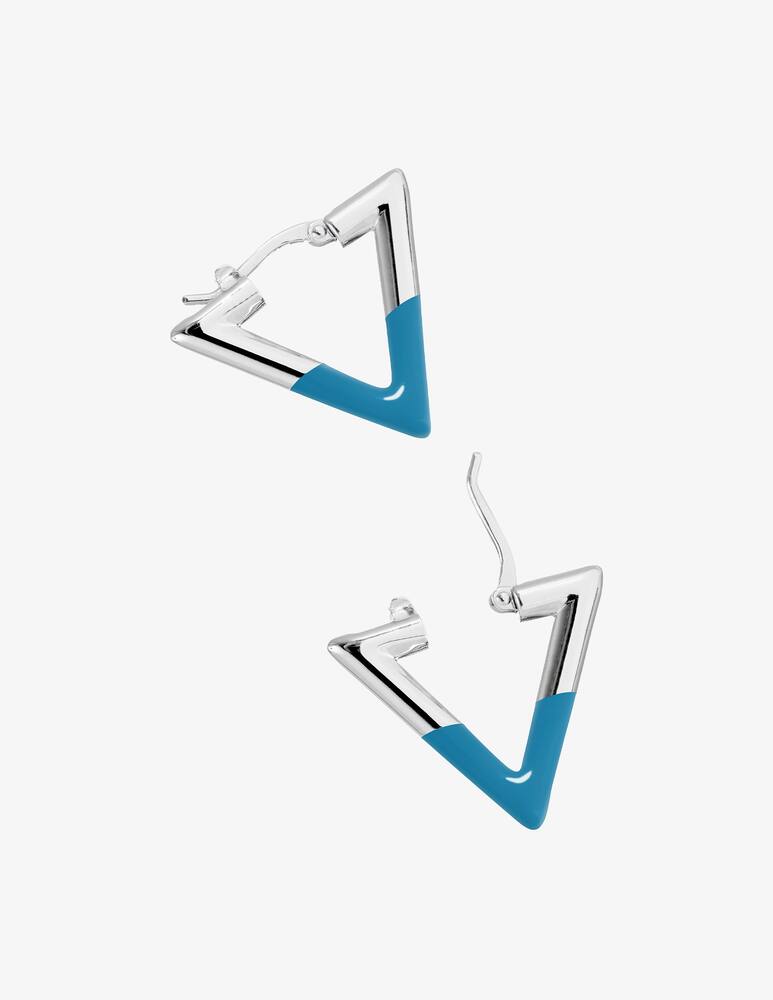 rinascente LAG World Lil Triangle earring enameled
