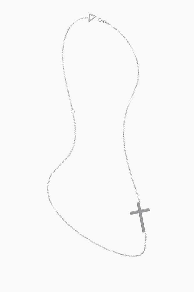 rinascente LAG World Cross Triangle Necklace