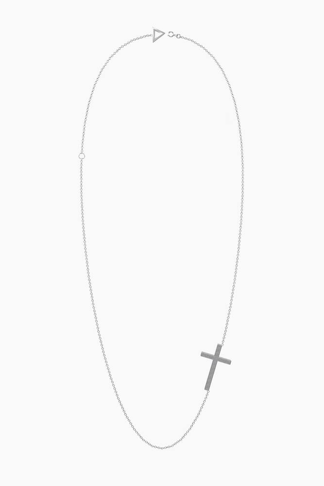 rinascente LAG World Cross Triangle Necklace