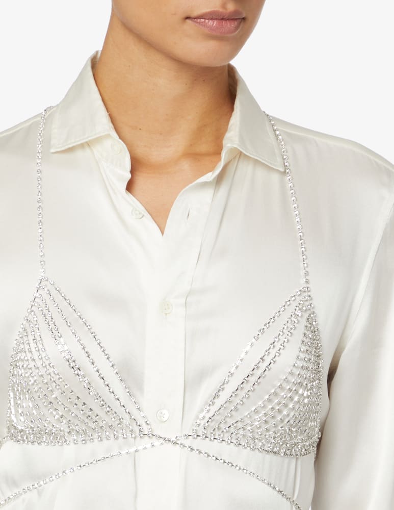 rinascente Sharay Crystal bralette