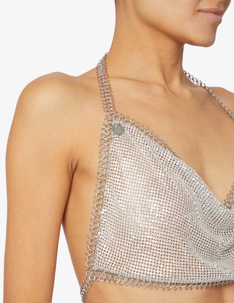 rinascente Sharay Kay crystal iridescent top metal