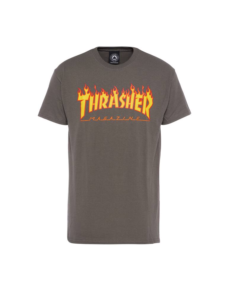 rinascente Thrasher T-shirt flame - grey