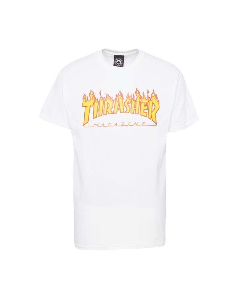 rinascente Thrasher T-shirt flame - bianco