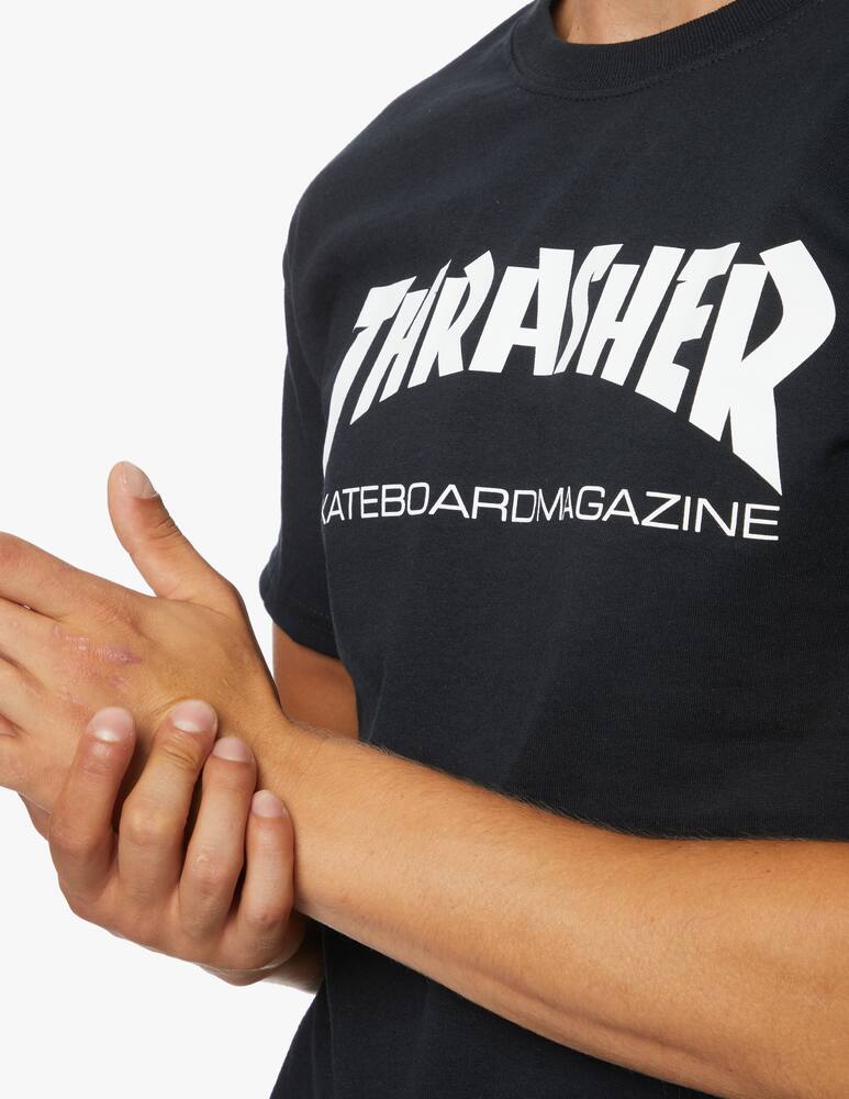 rinascente Thrasher T-shirt Skate Mag - black