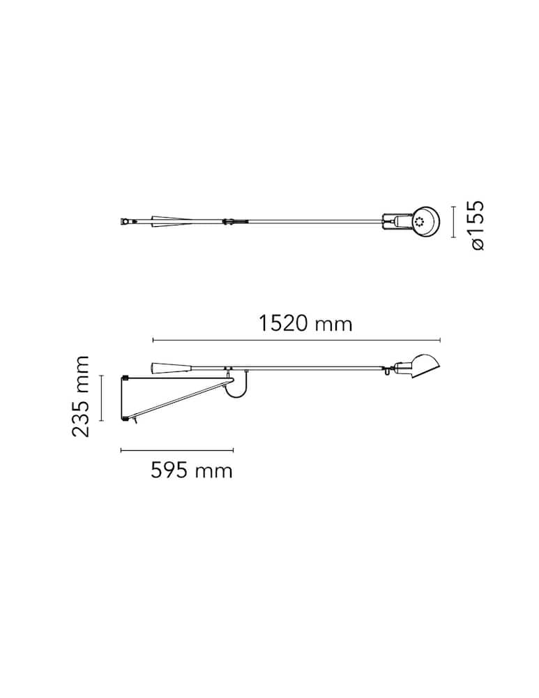 Flos Lampada da parete 265 Small - immagine 3 Flos Lampada da parete 265 Small - immagine 3