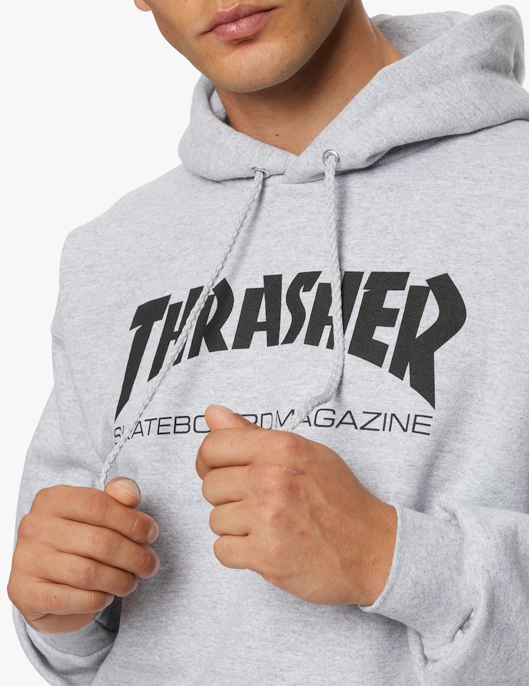 rinascente Thrasher Felpa con cappuccio Skate Mag - grigio