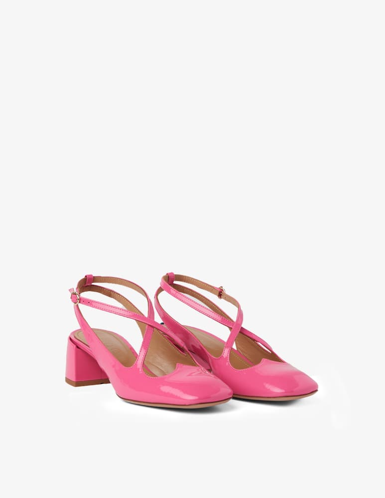 rinascente A. Bocca Love patent leather heeled shoes