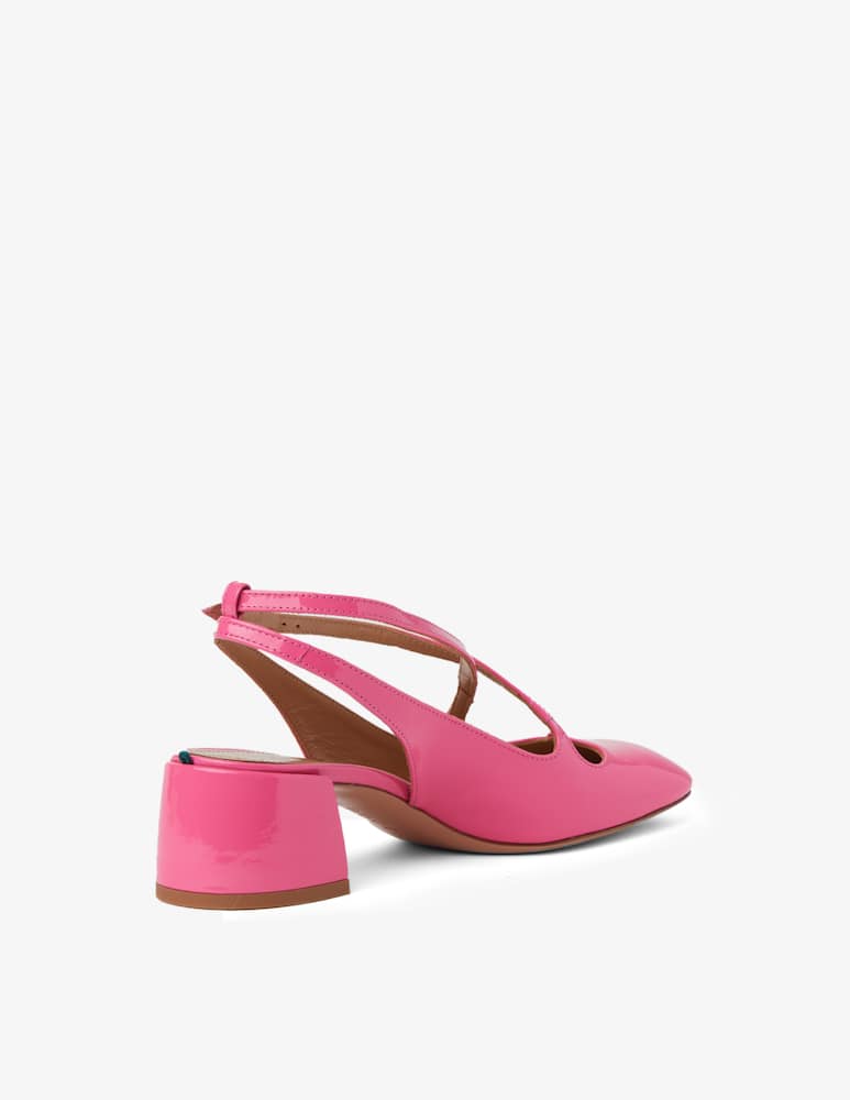 rinascente A. Bocca Love patent leather heeled shoes