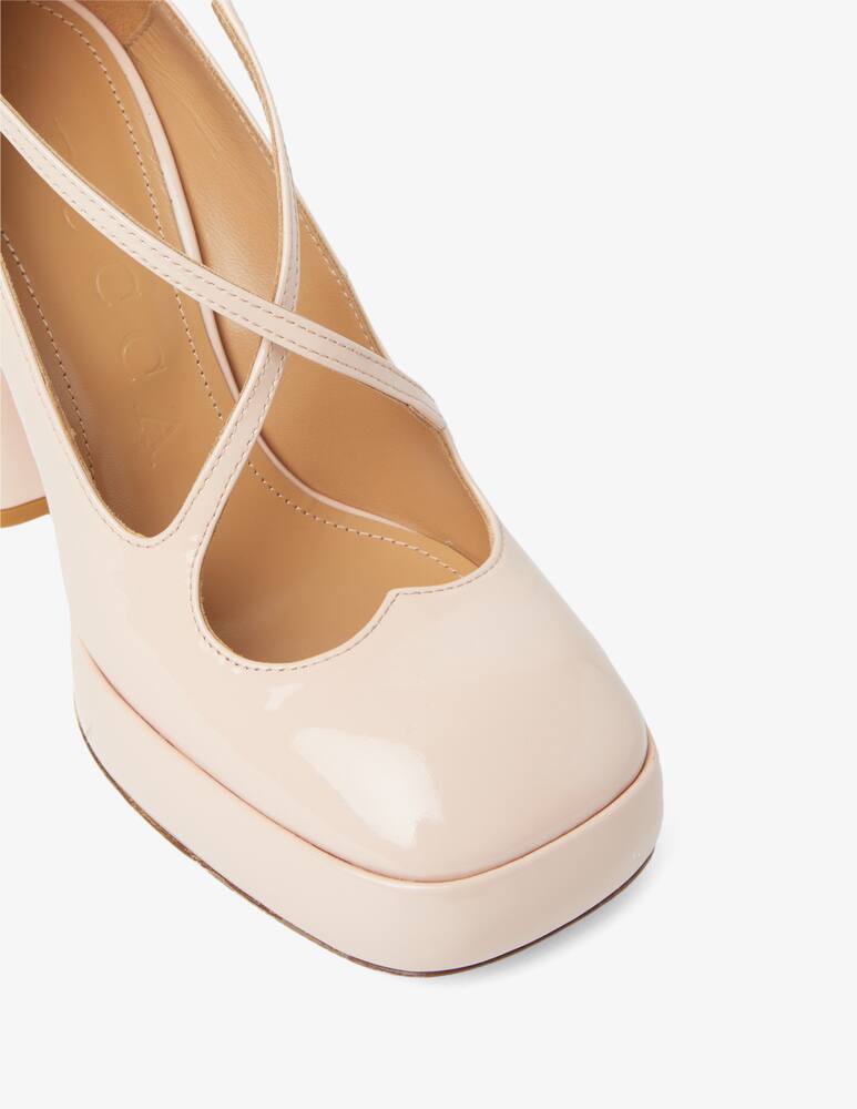 rinascente A. Bocca Love patent leather heeled shoes