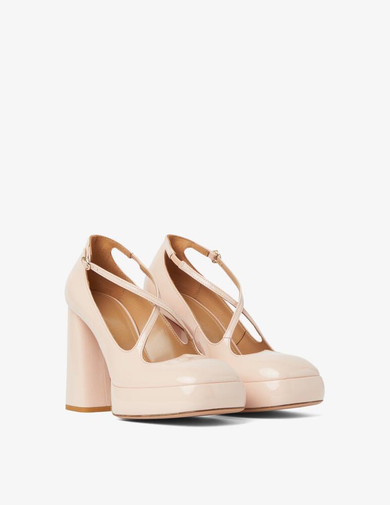 rinascente A. Bocca Love patent leather heeled shoes