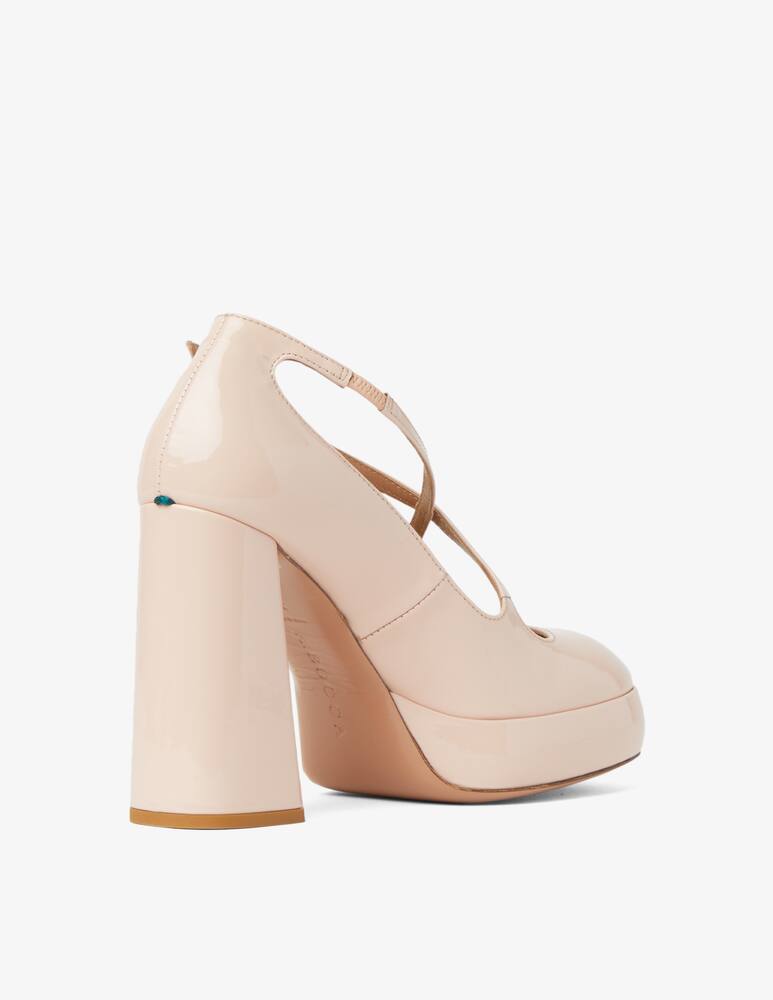 rinascente A. Bocca Love patent leather heeled shoes