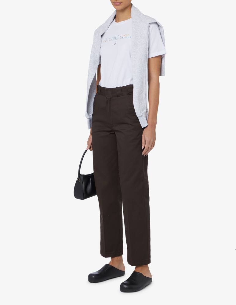 rinascente Linea Daria T-shirt 'Tra il dire e il fare bevo un altro gin mare' - White