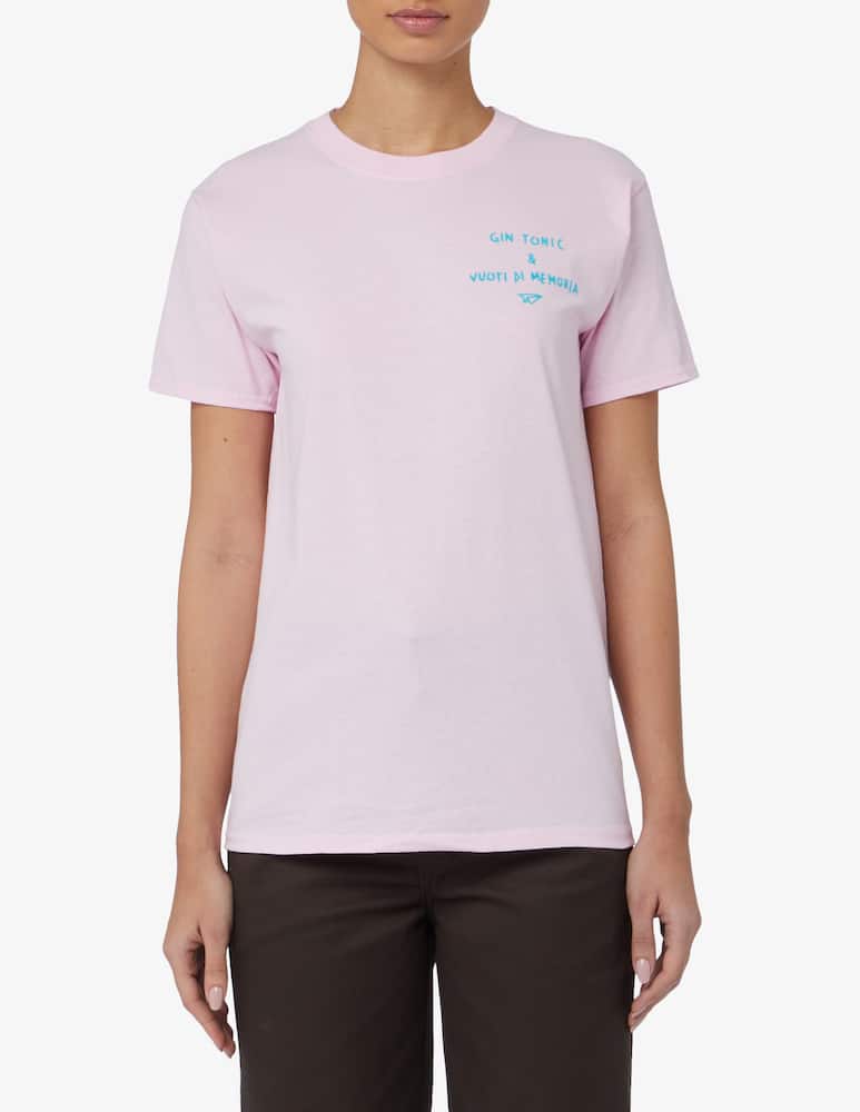 Linea Daria Gin Tonic e Vuoti di Memoria t-shirt - Pink - picture 1 Linea Daria Gin Tonic e Vuoti di Memoria t-shirt - Pink - picture 1