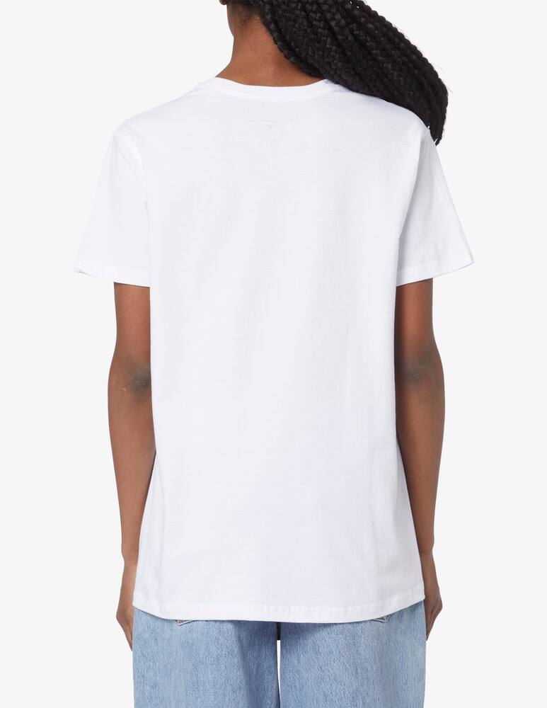 rinascente Linea Daria T-shirt Stammi ben lontano - White
