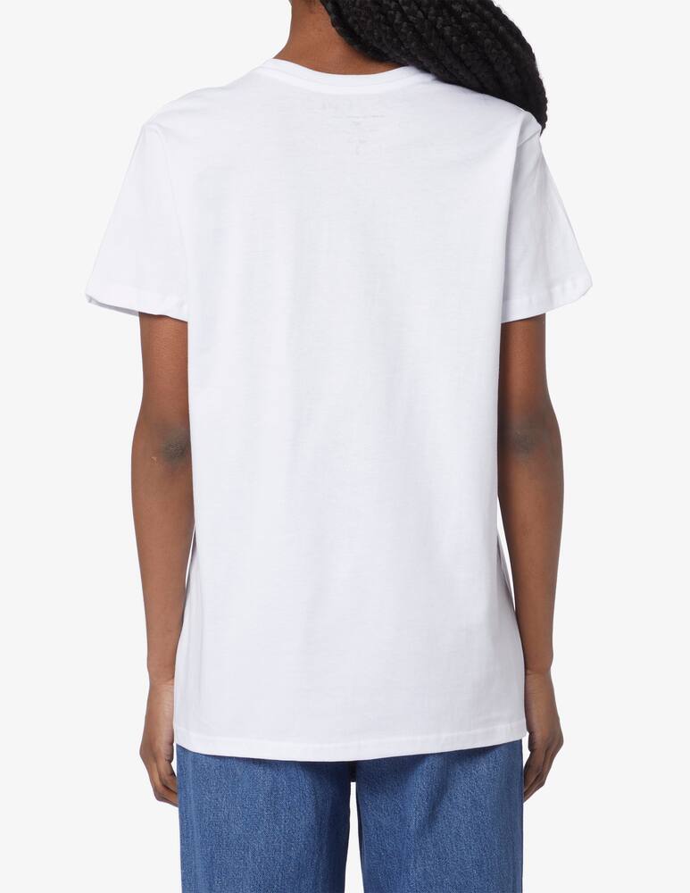 rinascente Linea Daria T-shirt Io e Te siamo come il sole e il mare - White