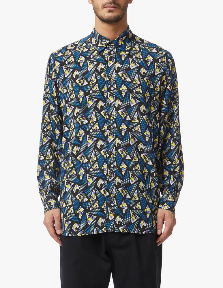 rinascente Waxman Brothers 80's pattern over fit shirt