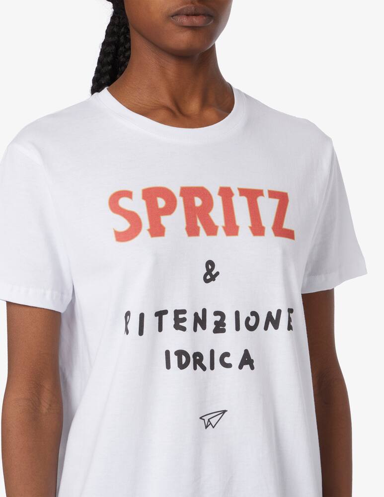 rinascente Linea Daria T-shirt Spritz e Ritenzione Idrica - Bianco
