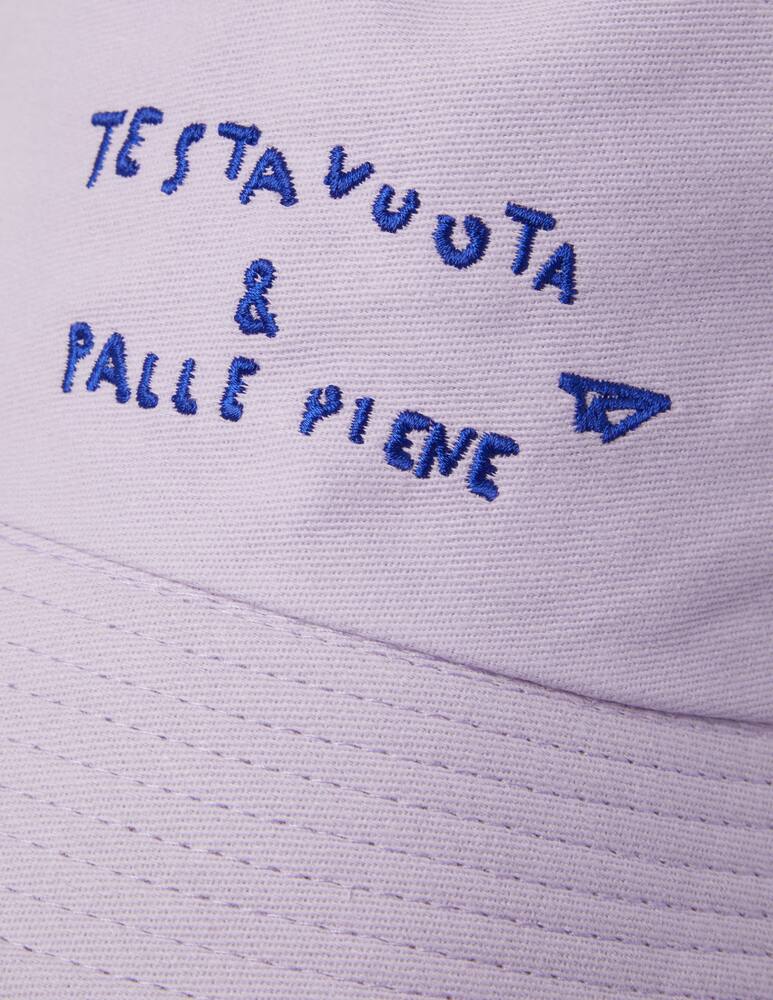 rinascente Linea Daria Cappello Bucket 'Testa Vuota e Palle Piene'