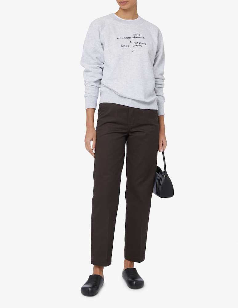 rinascente Linea Daria Negroni giusti e scelte sbagliate sweatshirt