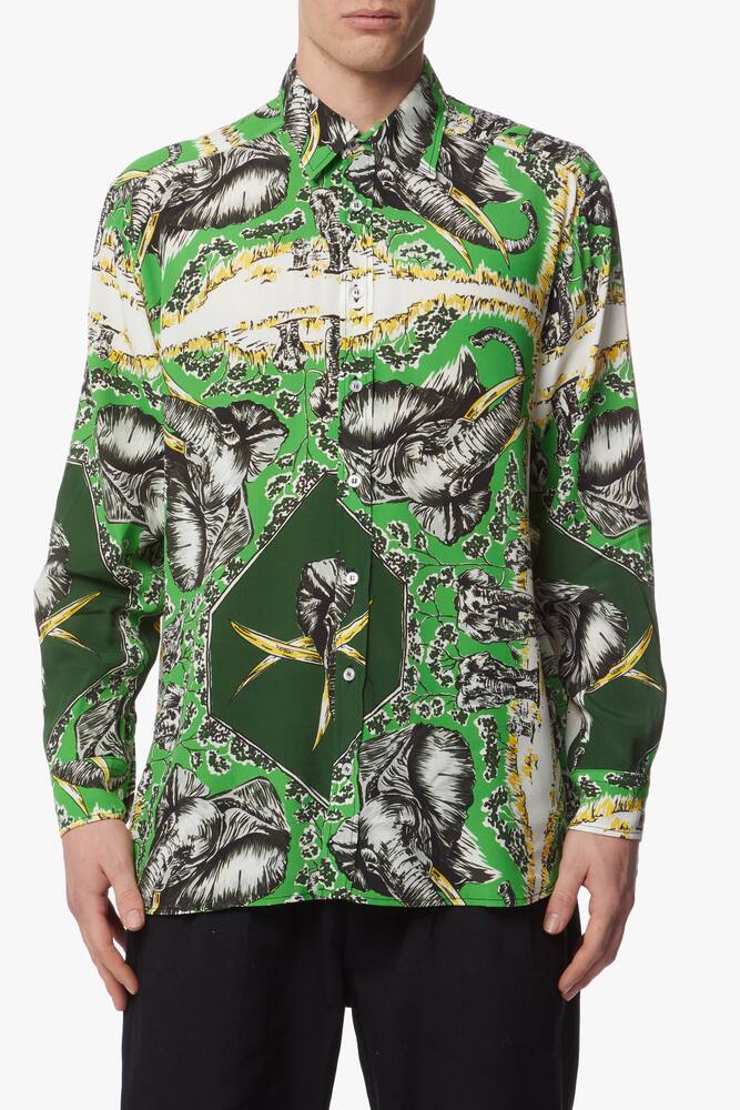 rinascente Waxman Brothers Camicia over fit con elefanti