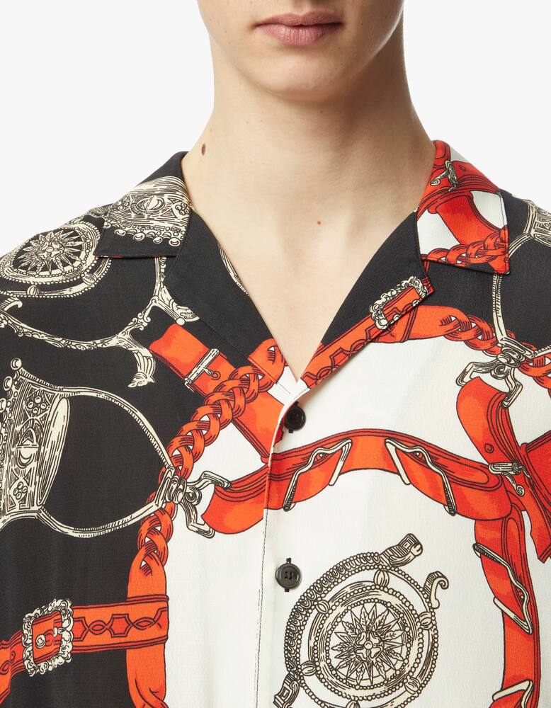 rinascente Waxman Brothers Camicia over fit barocco