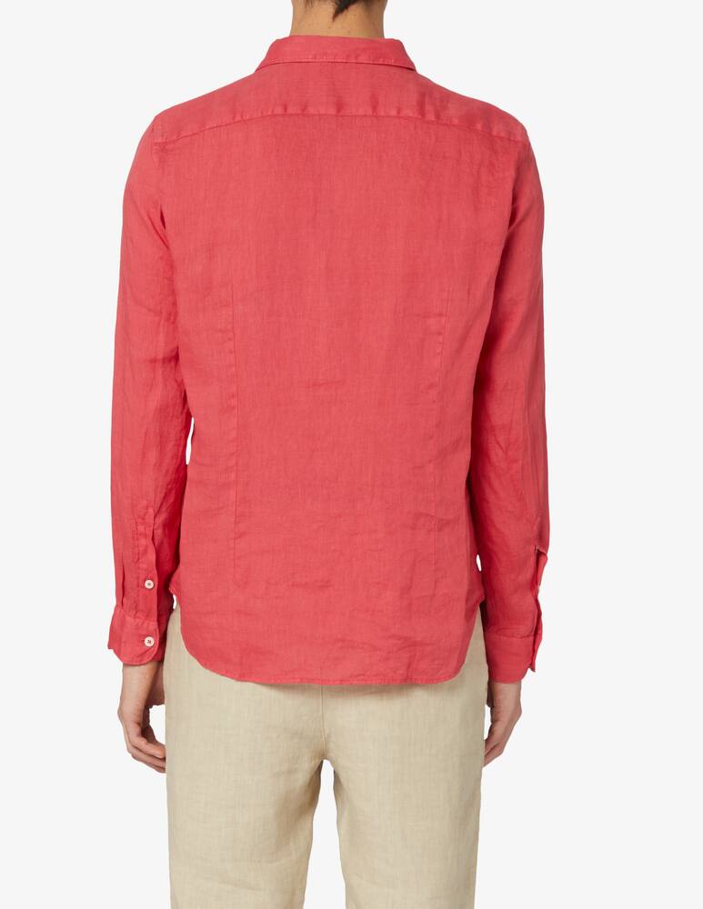 rinascente Altea Bond linen shirt Red 