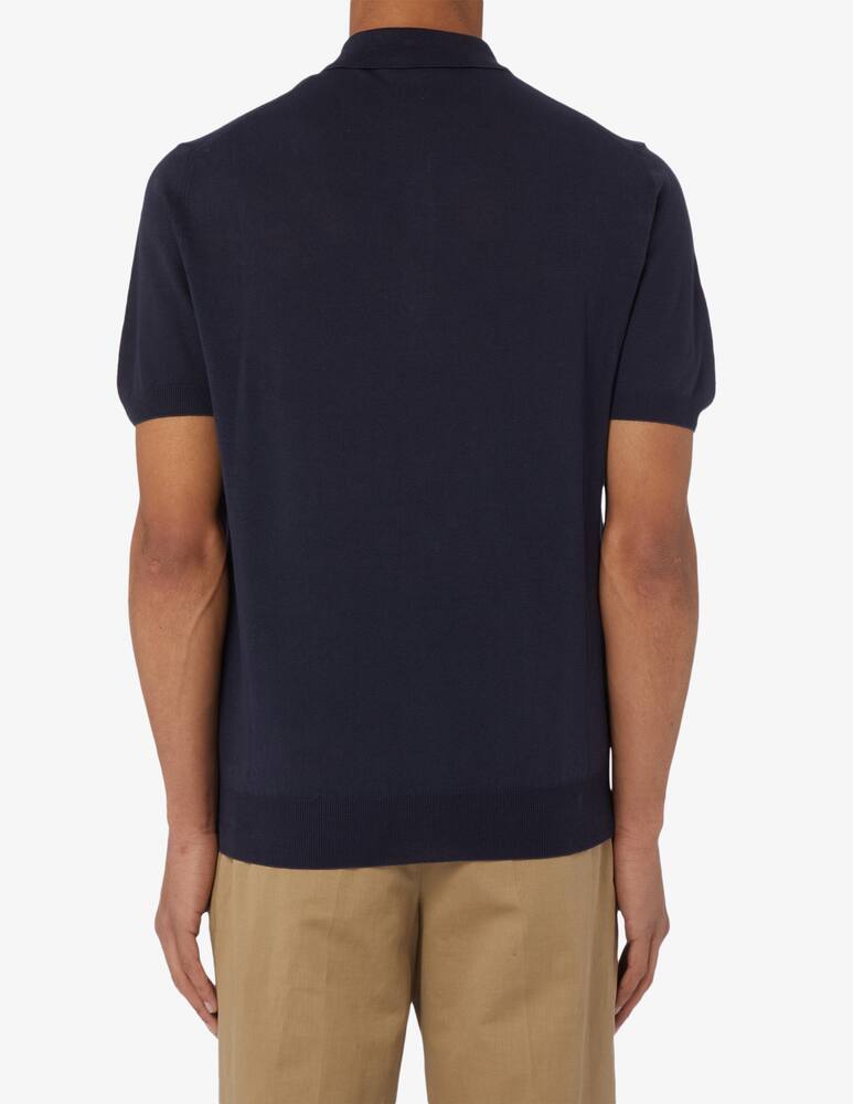 rinascente Altea Cotton and linen polo shirt 