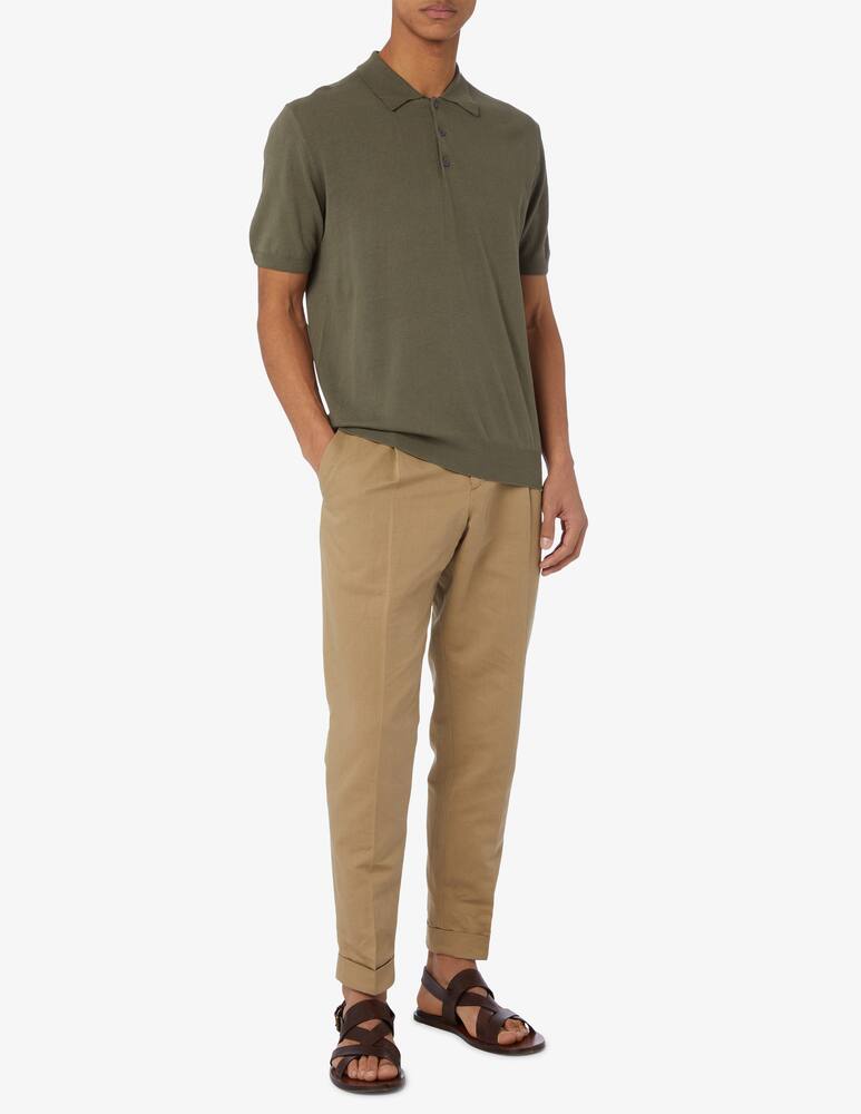 rinascente Altea Polo in cotone e lino 