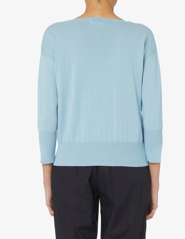 rinascente Rinascente Collection Boat neck 3-4 sleeve top