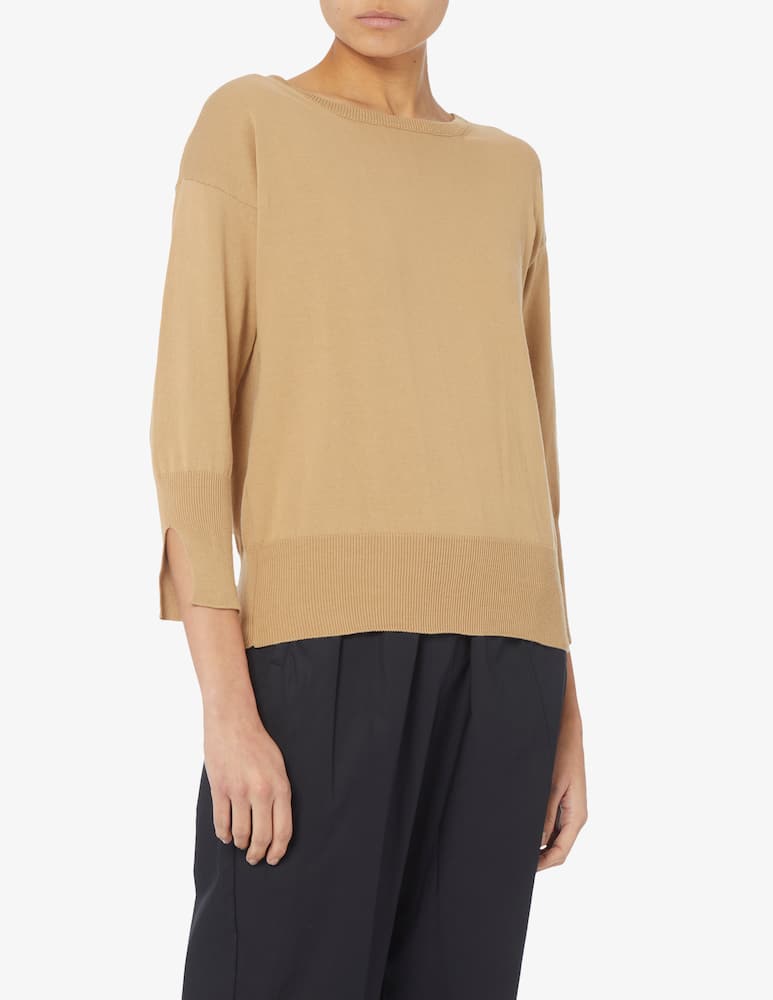 rinascente Rinascente Collection Boat neck 3-4 sleeve top