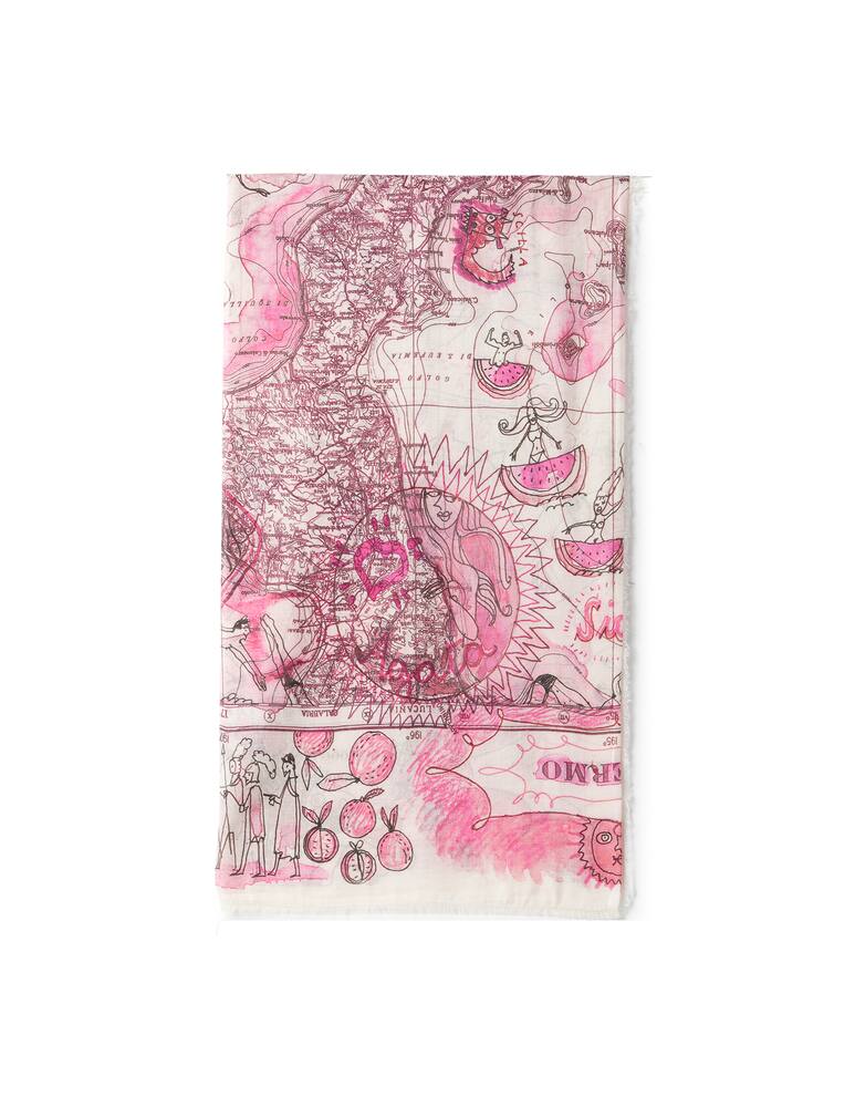 rinascente Faliero Sarti Sicilia scarf