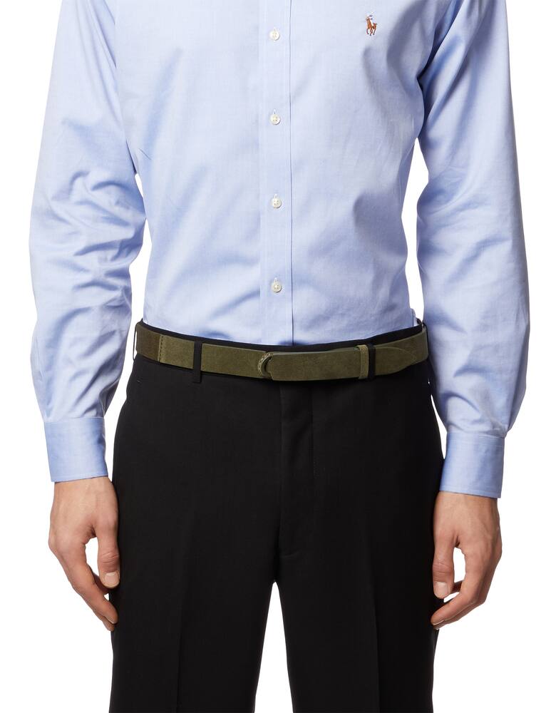 rinascente Orciani Cintura Nobuckle Suede in suede e tessuto 